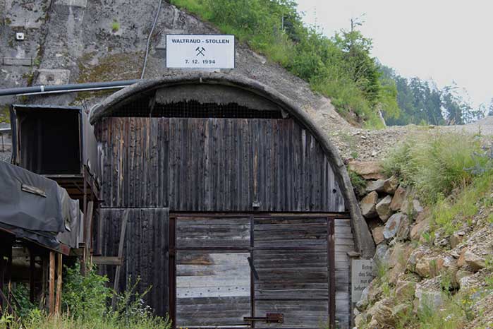 Eingang zum Waltraud Stollen